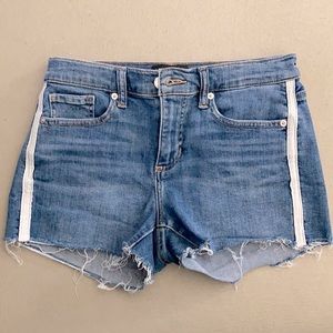 Banana Republic stretch denim cutoff shorts
